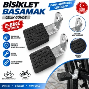 Umt Bisiklet Basamak - Çelik - E-Bike Uyumlu