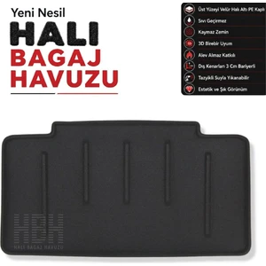Mini Cooper 5 kapı Halı Bagaj Havuzu (2014-2018 Arası)