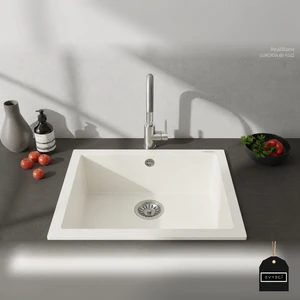 Real Stone Granit Eviye K012_W