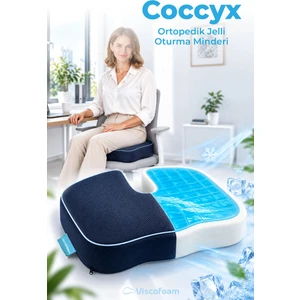 Terletmeyen Ortopedik Oturma Minderi Coccyx Oturma Minderi Visco Oturma Minderi