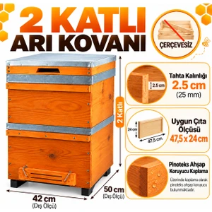 Aksaray Arıcılık Arı Kovanı Çerçevesiz
