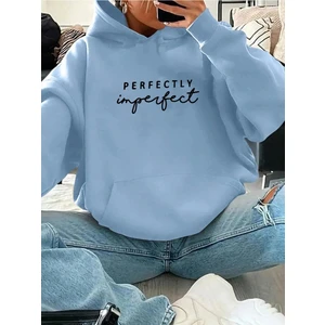 Perfectly Baskılı Oversize Sweatshirt