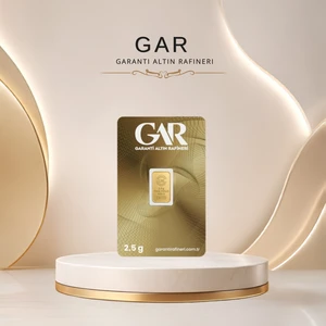 1 Adet 2.5 gr 24 Ayar (995) Altın