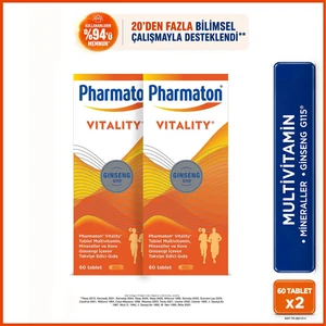 Vitality_60 Tablet 2'li Avantaj Paketi