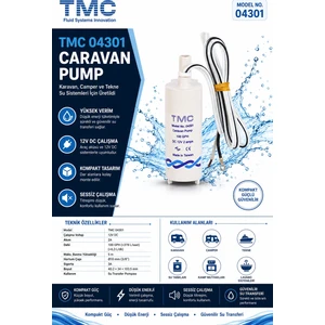 Karavan 12 Volt Sintine Pompası