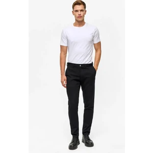 Siyah Slim Casual Pantolon