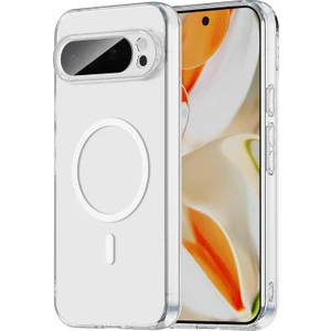 Google Pixel 9 Pro Xl Kılıf Magsafe Clear Sararmaz Şeffaf