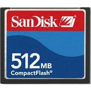 512 MB Compact Flash Hafıza Kartı Hız Parametreleri ve Uyumluluk Sertifikaları ile