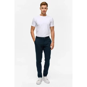 Lacivert Slim Casual Pantolon
