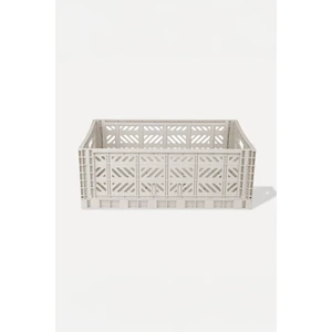 604022 Maxibox Light Gray Katlanabilir Kasa