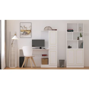 Mobilya Gold Country Modern Tasarımlı Çalışma Masası Suntalam Malzeme ile Dayanıklı Yapı