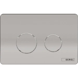 e.c.a SEREL Gömme Rezervuar Kumanda Paneli P570120 Plastik Malzeme Parlak Krom 24,5cm x 16cm Ölçüler