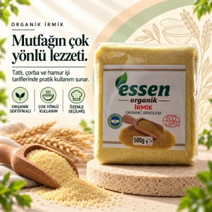 Essen Organik İrmik 500 gr