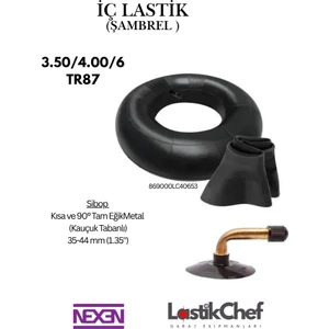 İç Lastik 3.50/4.00/6 TR 87  (Kısa/Eğik Sibop)