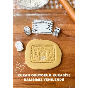 Neşvü Nema Kuran Okuyorum Kurabiye Kalıbı