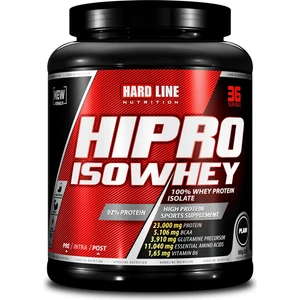 Hardline Nutrition Hipro İzole Whey Protein Sade 908 Gr
