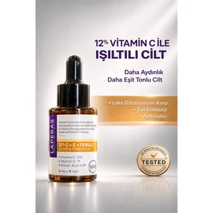 C Vitamini 12% C E Ferulic Yüz Cilt Serumu