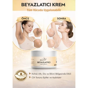 Miya Beauty En Iyi Cilt Tonu. Eşitleyici Koltuk Genital Bölge Yüz-Altı-Diz-Dirsek Leke Giderici Ve Beyazlatıcı Krem 100 ml