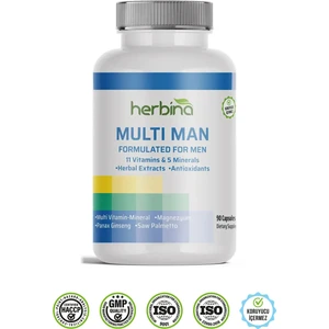 Multi Man Erkeklere Özel Multivitamin Kapsül