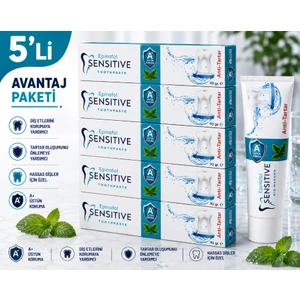 Epinafol Sensitive Antitartar 5'li