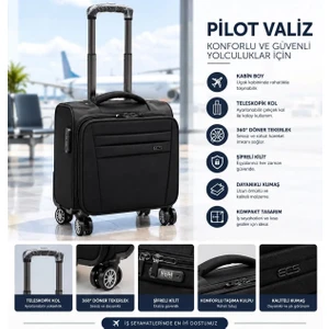 Yeni Sezon Çekçekli Pilot Çanta