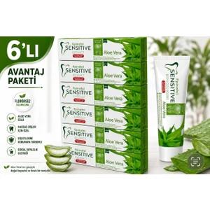 Epinafol Sensitive Diş Macunu 6’lı Aloe Vera