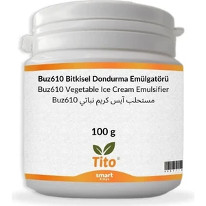 Buz610 Bitkisel Dondurma Emülgatörü - 100 gr