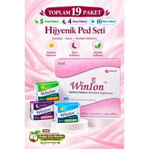 Winalite Negatif Iyonlu Ped - Karma Set