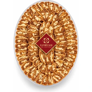Cevizli Incir Dolması Şeffaf Oval Kap (1000 G)