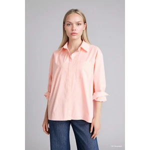 %100 Pamuk Oversize Poplin Gömlek G9803AX26SP
