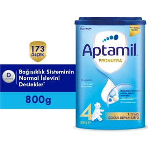 4 Prebiyotikli Çocuk Devam Sütü 800 Gr