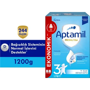 3 Prebiyotikli Devam Sütü 1200 Gr