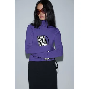 Suud Collection Mor Boğazlı Body