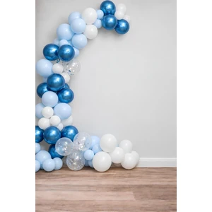 Mavi Beyaz Balon Zincir Set