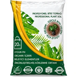 Armenbotanik Kaliteli Torflu Çiçek ve Bitki Toptağı 20 Lt