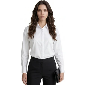 Oversize Uzun Basic Gömlek