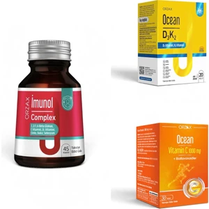 Imunol Complex+Vitamin C TABLET+D3K2 Damla