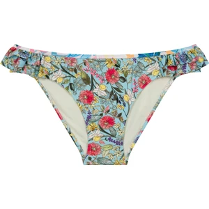 Çok Renkli Lisa Frill Side Bikini Altı