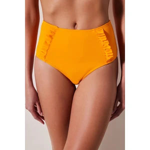 High Ruffle Turuncu Bikini Altı