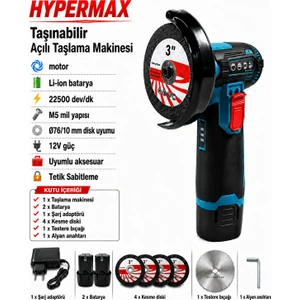 76 mm Mini Spiral Taşlama Makinesi