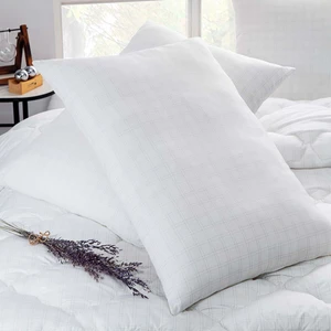 Melly Anti-Stress 50x70 cm RP Yastık Beyaz Renk Orta Sertlikte Sırtüstü Yatış İçin Rahatlık