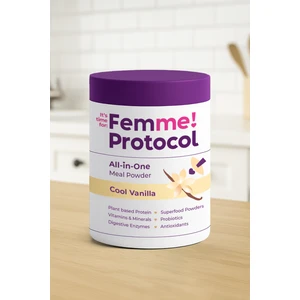 Femme Protocol All in One Öğün Tozu Cool Vanilla 600g –10 Servis