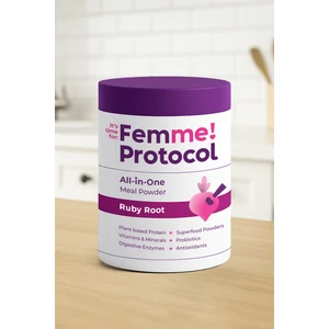 Femme Protocol All in One Meal Powder Ruby Root 600g – 10 Servis