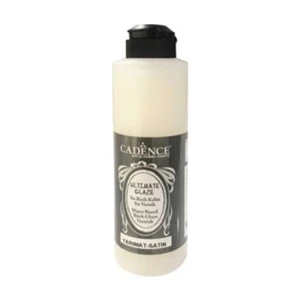 Renkli Ultimate Glaze Kalın Sır Vernik 250 ml YARIMAT Fırça İle Uygulanabilir Özellikte