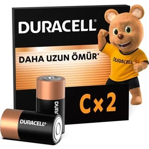 DURACELL BASIC Alkalin C Pil (2’li Paket) – 1,5V