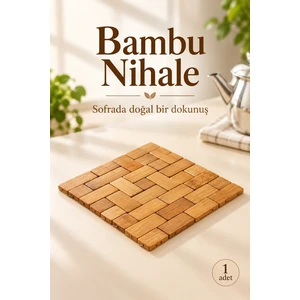 Mucit Home 1 Adet Bambu Damalı Nihale Sağlıklı Bambu