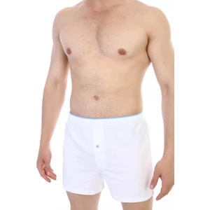 Çift Kaplan Erkek Penye Beyaz Boxer 805