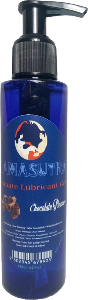 TeknoKapsül Kamasutra Çikolata Aromalı Jel 125ML / Kamasutra Lubricant Chocolate Flavored Gel 125ML