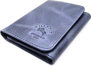 1001 Hakiki Deri Erkek Cüzdan ve Kartlık - Mıknatıslı Kapanma, Crazy Deri Minimalist Tasarım, 6 Kar görsel 4