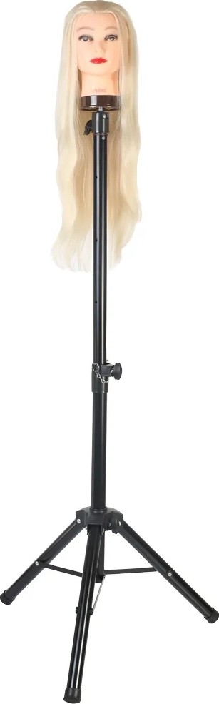 Uravas Store Kuaför Eğitim Mankeni Için Metal Tripod / Siyah + Taşıma Çantası görsel 2